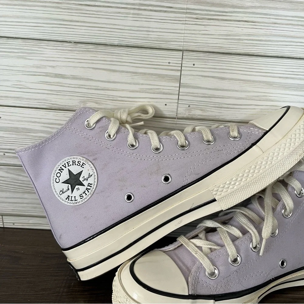 Converse Chuck 70 High Purple‎ Shoes - M 6 - W 8 - Picture 4 of 11